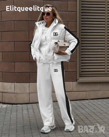 дамски екипи dolce gabbana prada, снимка 3 - Спортни екипи - 52335809