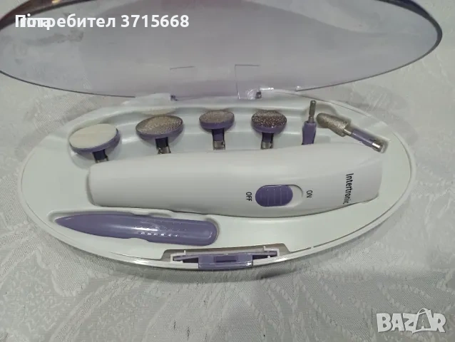 Eлектрическа Пила за Маникюр и Педикюр, снимка 2 - Продукти за маникюр - 51937373