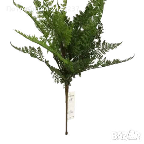 Изкуствен стрък папрат различни видове, снимка 18 - Изкуствени цветя - 47466817