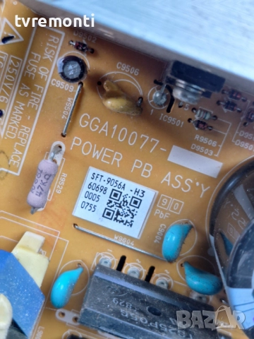 POWER BOARD GGA10077-001CH SFT-9056A-H за 32-инчов телевизор JVC LT32A90BU, с дисплей T315XW02 VL., снимка 2 - Части и Платки - 51523722