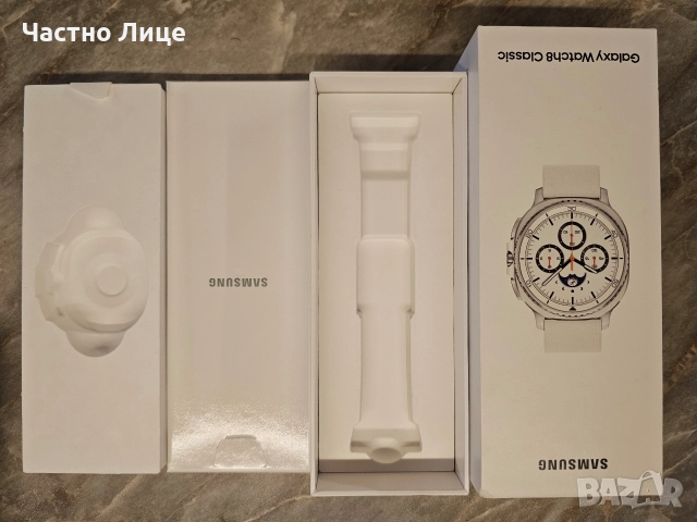 Кутия от Galaxy Watch 8 Classic LTE 46mm White