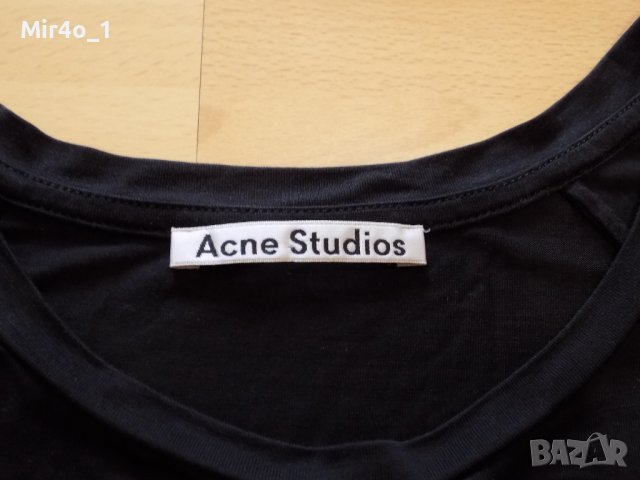 тениска acne studios потник блуза фанела туника оригинална дамска M, снимка 3 - Тениски - 40346351