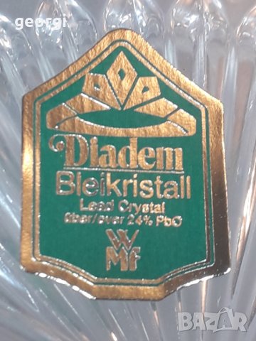 Немски кристален ордьовър  WMF    11/3, снимка 2 - Прибори за хранене, готвене и сервиране - 33933476