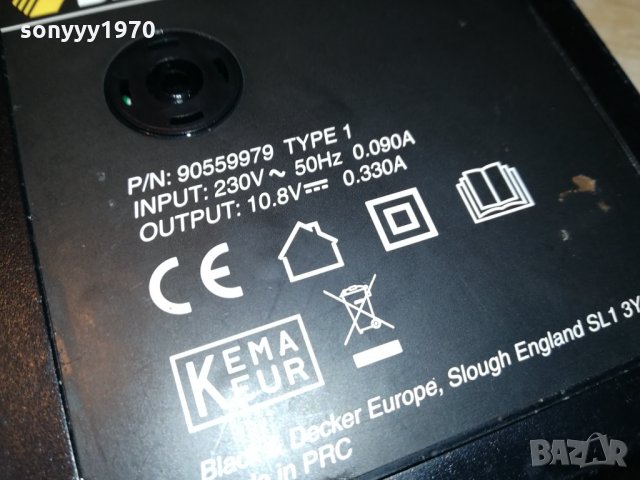 BLACK & DECKER 10.8V LITHIUM CHARGER-ВНОС SWISS 2512211930, снимка 9 - Винтоверти - 35240498