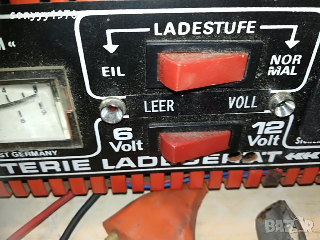 ABSАAR=charger 12/6v made in west germany-6 ампера, снимка 14 - Аксесоари и консумативи - 29946935