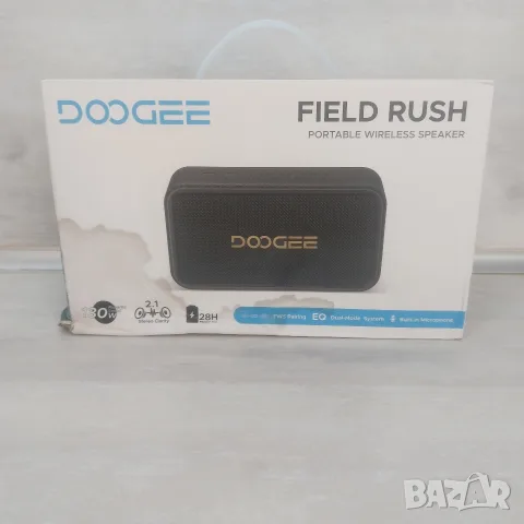 Чисто нова Bluetooth колона DOOGEE Field Rush MS03 – 130W Пик, 2.1 Стерео, 28ч. Батерия