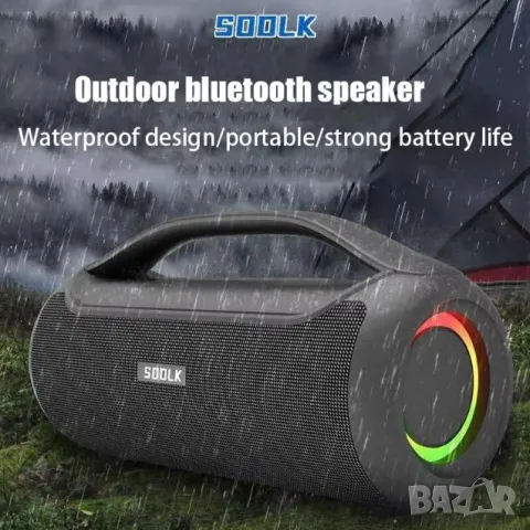 120W SODLK T300 Subwoofer Bluetooth Speakers Wireless TWS Interconection NFC HIFI 6D Stereo Surround, снимка 5 - Тонколони - 48251559