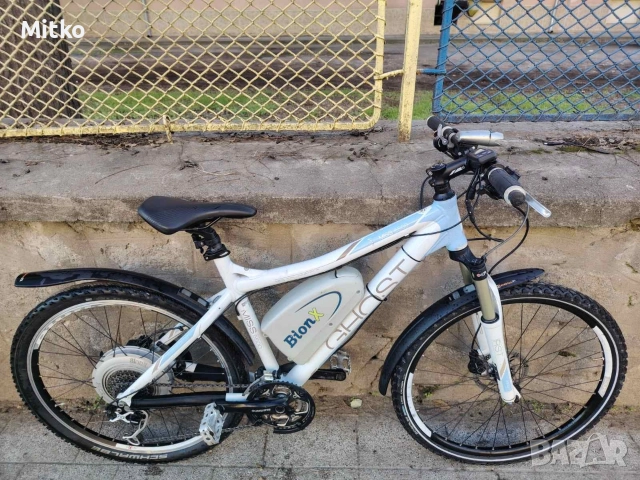 26 цола електрически алуминиев велосипед с 21 скорости хидравлични спирачки палцови команди , снимка 12 - Велосипеди - 52818784