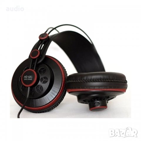 Слушалки Superlux HD 681 червен цвят, снимка 6 - Слушалки и портативни колонки - 37449777