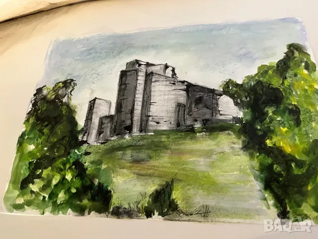 Картина акварел