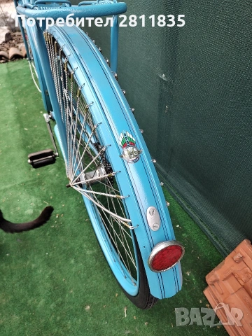 Ретро велосипед Балкан ВМЗ дамски, снимка 10 - Велосипеди - 53987577