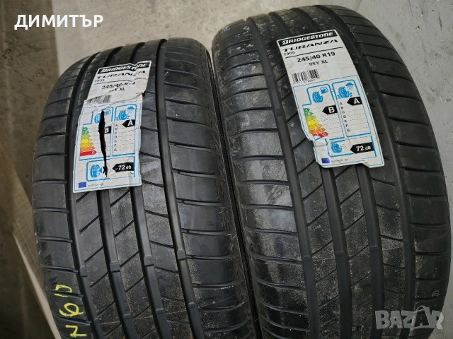 2бр.НОВИ летни гуми BRIDGESTONE 245 40 19 DOT19 цена за брой, снимка 3 - Гуми и джанти - 53908119
