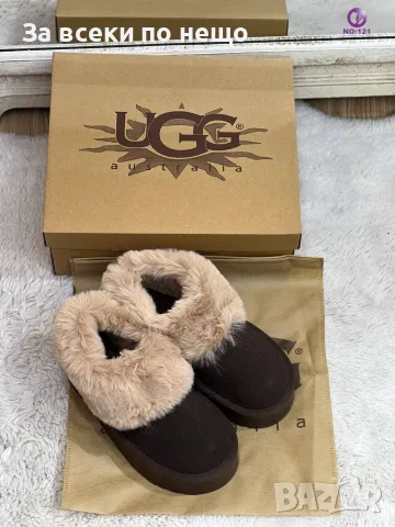 UGG Дамски Зимни Обувки На Платформа👢Дамски Пухени Боти С Платформа И Кутия - 4 Цвята Код SK2200, снимка 7 - Дамски боти - 56219002