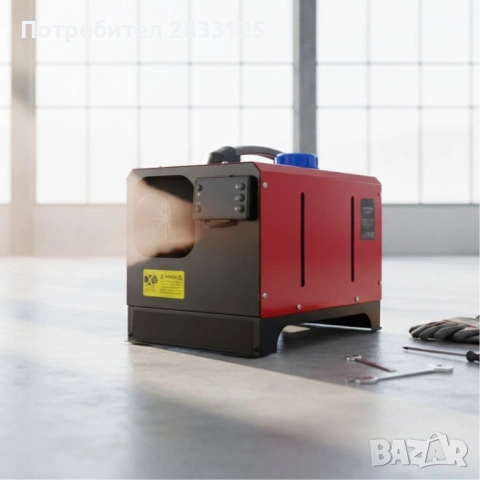 Автономен дизелов отоплител Boxer BX-901 с мощност 12 kW и захранване 12V 24V 220V, снимка 9 - Градинска техника - 53877647