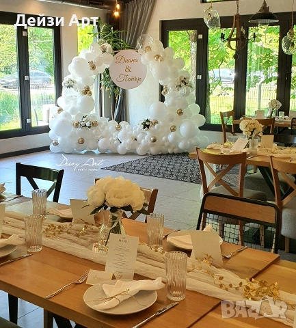 Украса за Сватба, снимка 7 - Декорация - 53882412