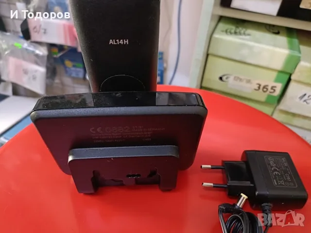 Безжичен домашен телефон Siemens Gigaset AL140 DECT – Отлично състояние, снимка 2 - Стационарни телефони и факсове - 55921694