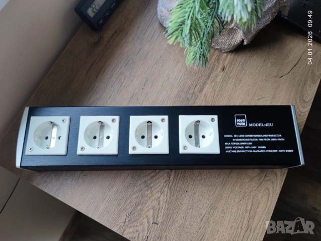 Hi-Fi Audio/TV мрежов филтър - разклонител