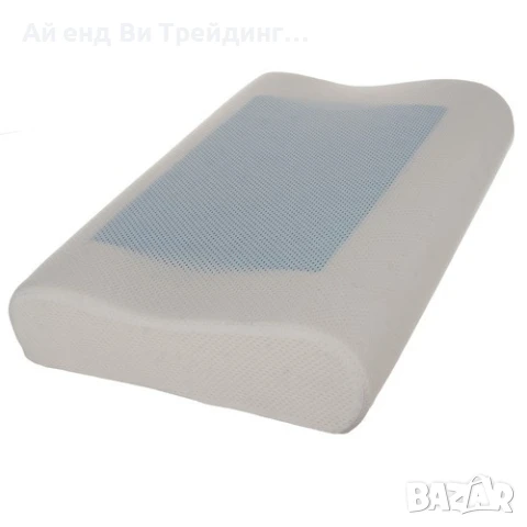 Ортопедична възглавница с мемори пяна с охлаждащ гел Malatec 24238, снимка 6 - Възглавници - 51329365