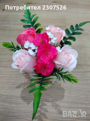 Цветя, снимка 1 - Изкуствени цветя - 42099621