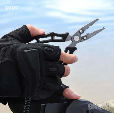 Метални рибарски клещи за халки, рязане на влакно - многофункционални, снимка 2 - Екипировка - 48358479