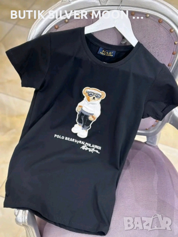 Дамски Памучни Тениски ✨CELINE ✨DOLCE GABBANA✨GUESS ✨RALPH LAUREN ✨DIOR ✨MOSCHINO ✨, снимка 16 - Тениски - 44536021
