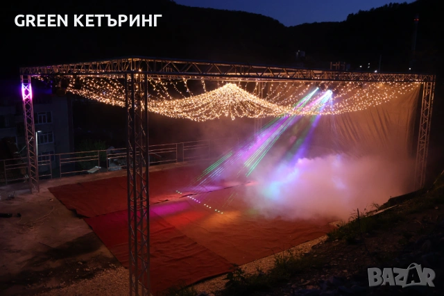 Сцена,осветление,лазер,дим, снимка 4 - Други - 54318243