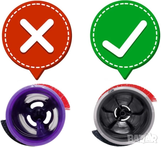 Резервна ролкова четка за Dyson V11, снимка 6 - Други стоки за дома - 52051750