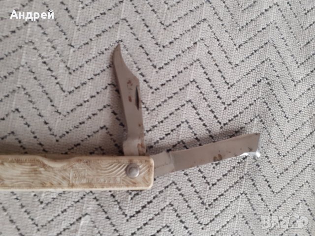 Старо лозарско,овощарско ножче,нож #4, снимка 6 - Антикварни и старинни предмети - 31182390