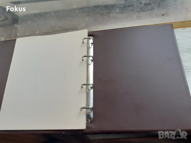 Луксозен кожен немски албум класьор, снимка 3 - Антикварни и старинни предмети - 53370964