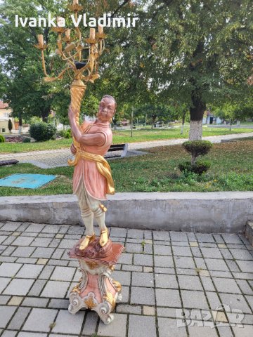 Италиански бароков лампион , снимка 11 - Лампиони - 37858444