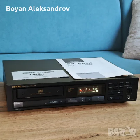 Onkyo DX-6620 Compact Disc Player | Книжка и гаранционна карта