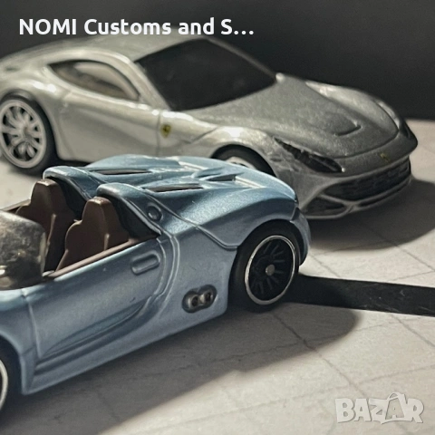 Hot Wheels Ferrari F12 Berlinetta & Porsche 918 Spyder, снимка 6 - Коли, камиони, мотори, писти - 53019850
