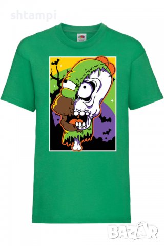 Детска тениска The Simpsons Homer Simpson 02,Halloween,Хелоуин,Празник,Забавление,Изненада,Обичаи,, снимка 6 - Детски тениски и потници - 38158233