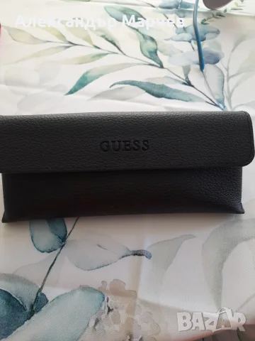 Guess GU6893 Унисекс слънчеви очила нови, размер 58-16-145, огледално синьо, снимка 8 - Слънчеви и диоптрични очила - 56131617