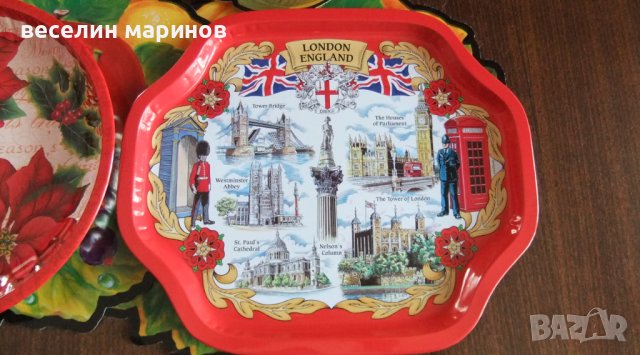 Продавам подноси за чай и кафе, снимка 3 - Прибори за хранене, готвене и сервиране - 38618176