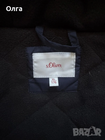 Мъжко яке Oliver с полар, тъмносиньо, размер L (на етикета XL), снимка 4 - Якета - 56096902