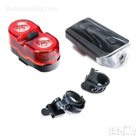Фар и стоп за велосипед Automat, 68423, снимка 2 - Аксесоари за велосипеди - 49153917