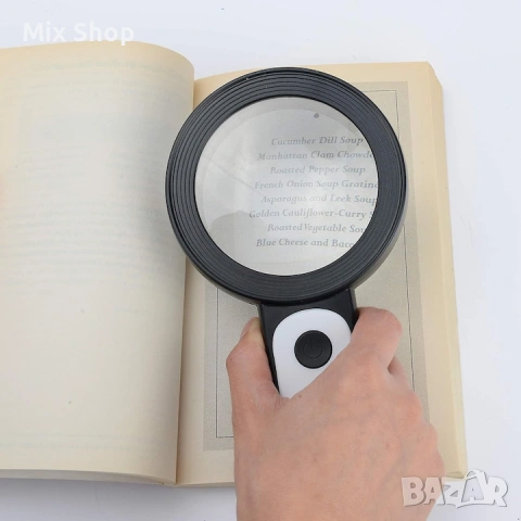 30x Лупа със светлина, снимка 4 - Друга електроника - 53923475