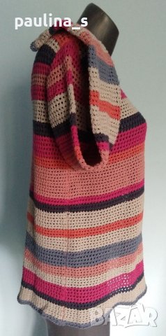 Два броя / Памучен марков пуловер тип туника "KANGAROOS" и "Vero Moda" / голям размер , снимка 5 - Блузи с дълъг ръкав и пуловери - 38305337