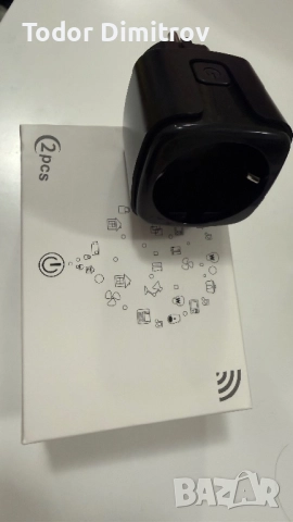 НОВ комплект 2x смарт контакти WHDZ01-W-20A – марка SixWGH, черни