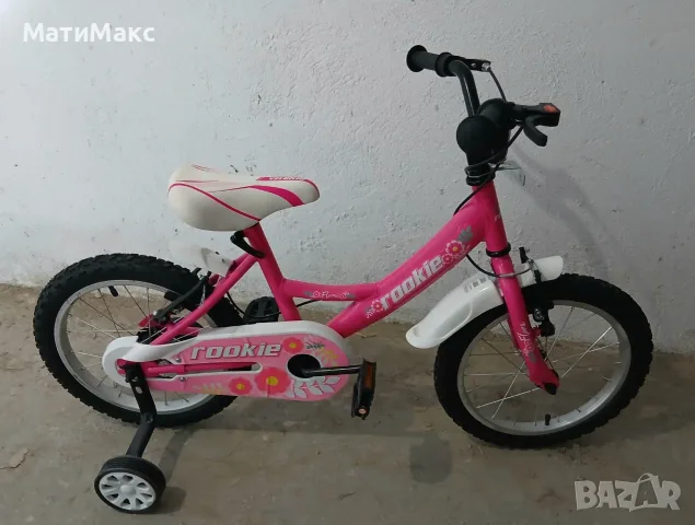 Детско колело ROOKIE 16 " + колелца