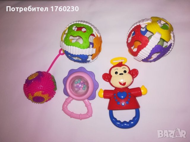 Бебешки топки и дрънкалки , снимка 1 - Дрънкалки и чесалки - 38771196