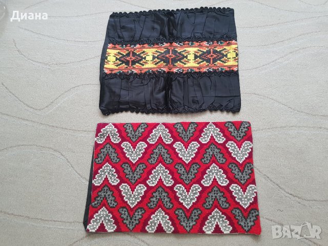 Автентични ръчно бродирани калъфки за възглавници и ковьори., снимка 5 - Декорация за дома - 31801140