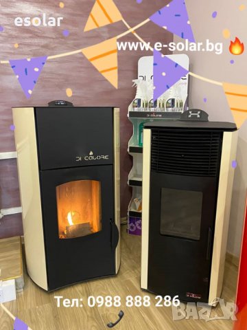 Пелетна камина 13 kW DI CALORE , снимка 3 - Камини - 21630332