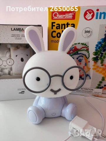 Комплект детска лампа с USB и игра МОЗАЙКА!, снимка 4 - Детски нощни лампи - 52128631