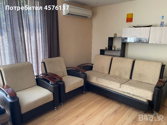 Продавам комплект диван + 2 фотьойла – удобство и стил за вашия дом, снимка 7 - Дивани и мека мебел - 51495096