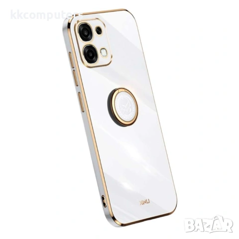 XINLI Калъф за Oppo A6 Pro 5G / 4G - Пръстен, Електропокритие, TPU, 7 цвята, снимка 4 - Калъфи, кейсове - 54287935