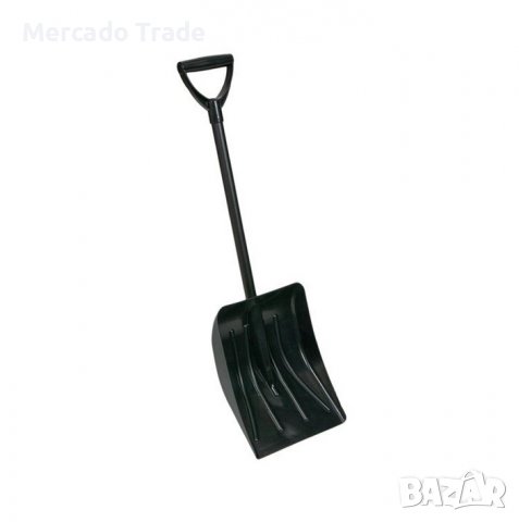 Лопата Mercado Trade, За сняг, Метал, 83см., Черен