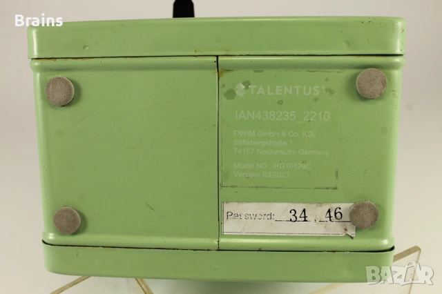 Немска TALENTUS Сейф Касичка с Шифър Метална, снимка 9 - Образователни игри - 53338749