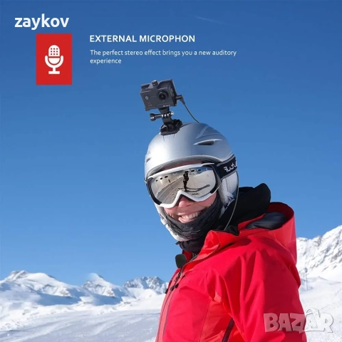 Action Cam AC700 4K 20MP WiFi Подводна камера Ultra HD Водоустойчива 40M, снимка 5 - Камери - 52614179
